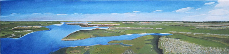 St Johns River Sanford Painting