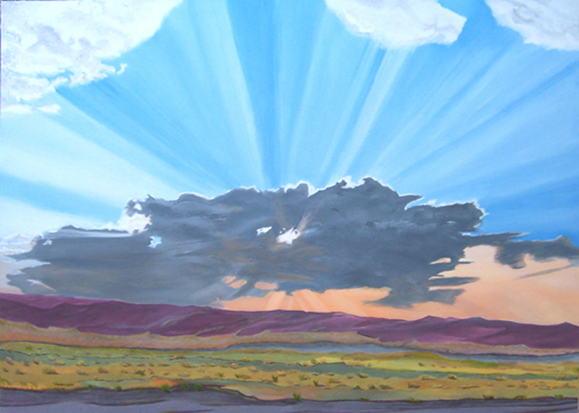 Highway 6 Southern Utah Painting
